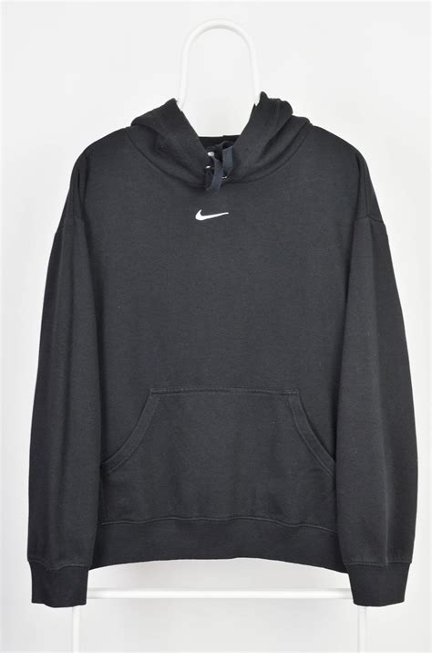 black nike hoofie|nike black hoodie small measurements.